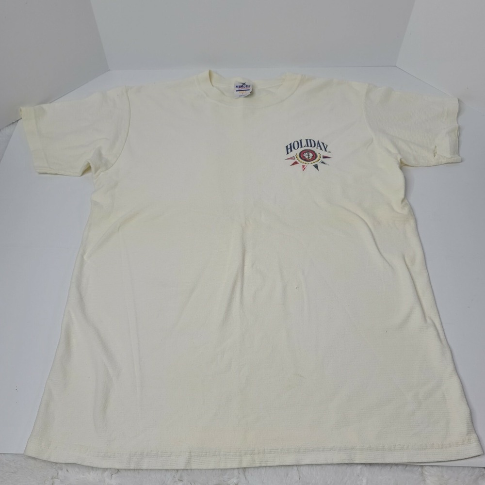 Vintage Carnival Cruise Lines Holiday T-Shirt -Size L Made In USA single stitch